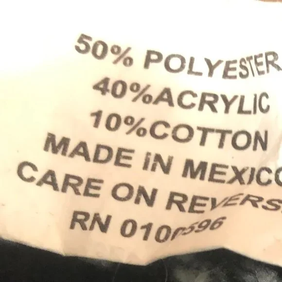 Baja Joe Sweater Men's Large Grey & Blue Hoodie Knit Poncho Long Sleeve Pockets. - Picture 5 of 7